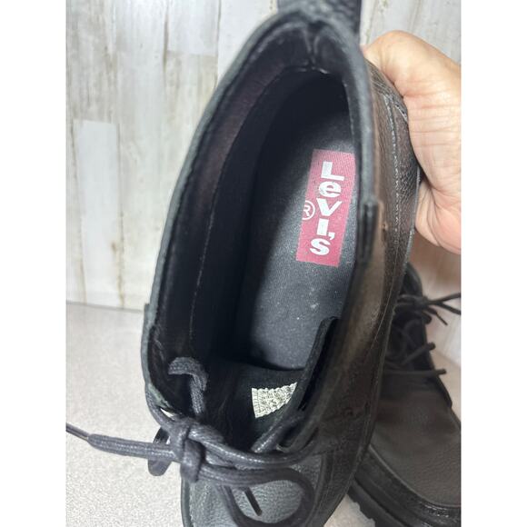 Men's Levi Strauss & Co‎ Boots Black - Size 13 Lace up - Picture 5 of 7